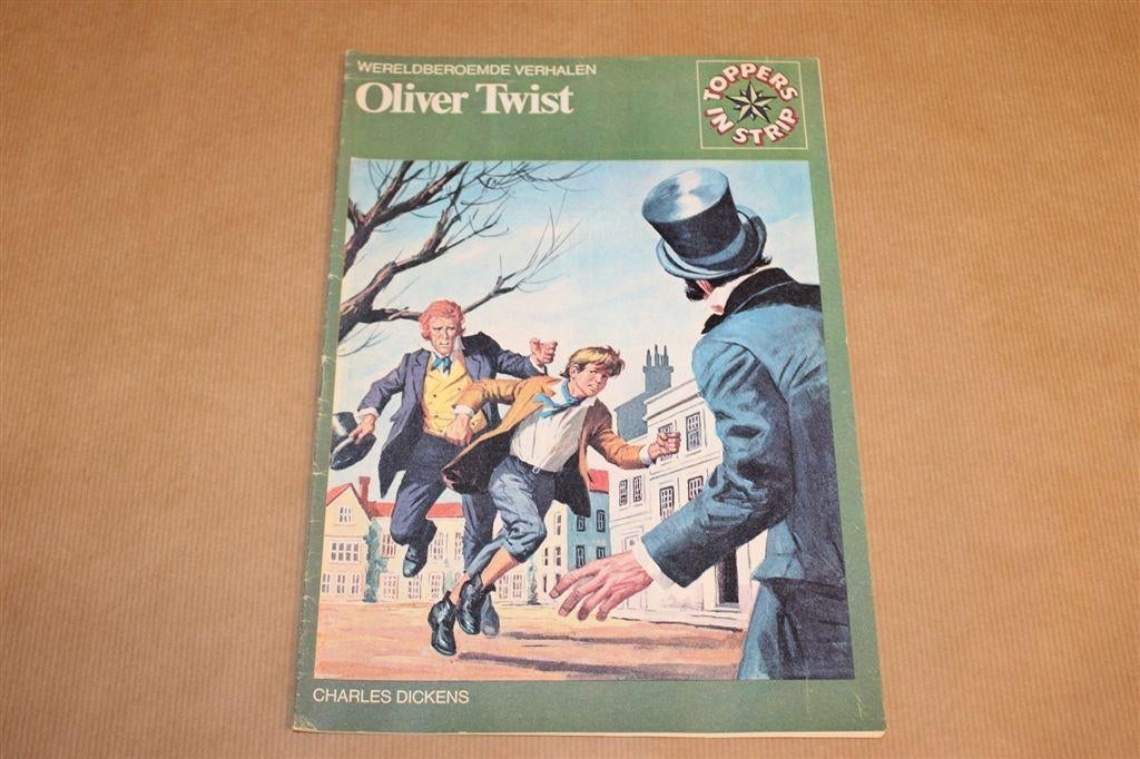 Oliver Twist — Toppers in Strip, Dickens 1974, Eén stripboek, Ophalen of Verzenden, Gelezen