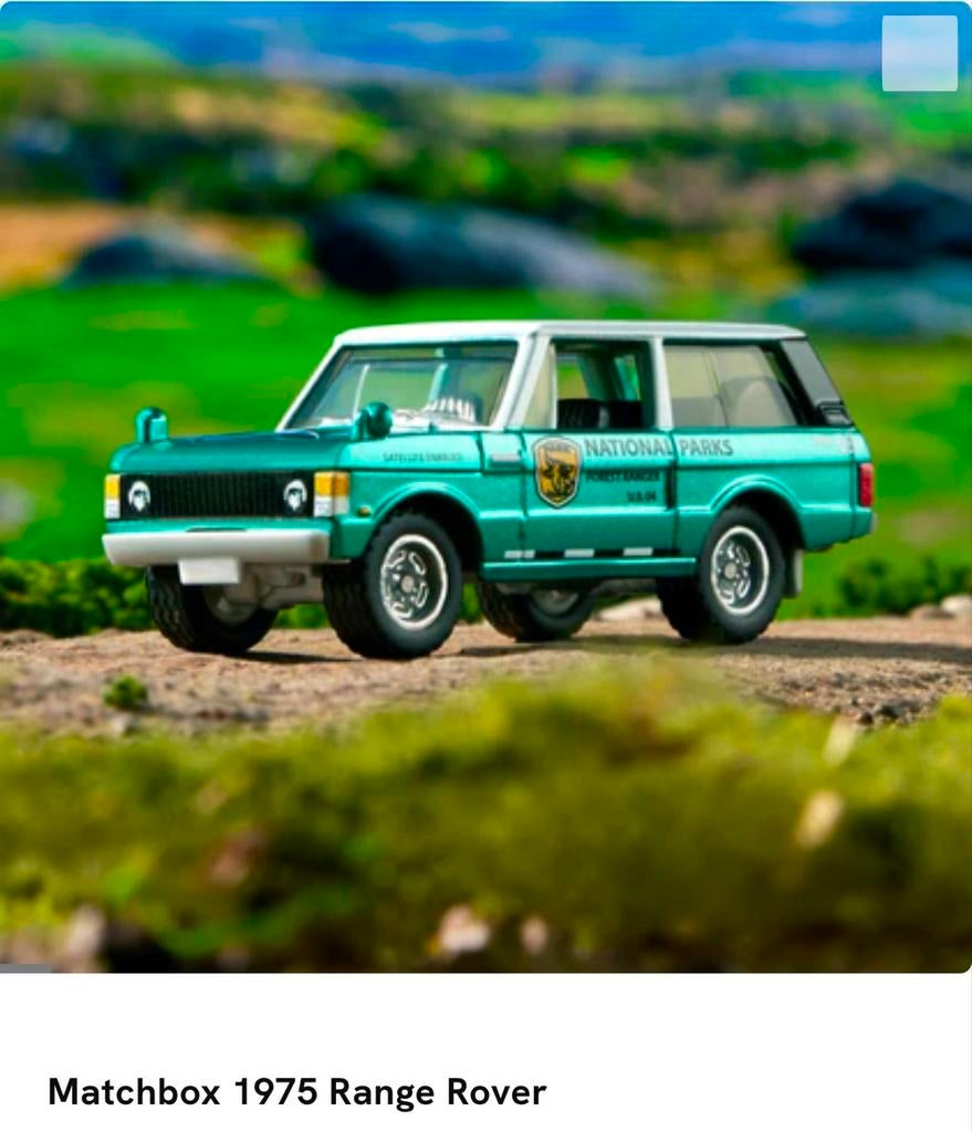 Matchbox 1975 Range Rover - NIEUW in doos, Ophalen of Verzenden, Nieuw, Auto, Matchbox
