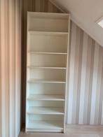 Witte Billy Boekenkast met Verstelbare Planken, Met plank(en), 200 cm of meer, Zo goed als nieuw, 25 tot 50 cm