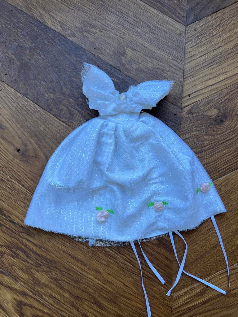 Skipper jurkje met roosjes 1990, Ophalen of Verzenden, Gebruikt, Barbie