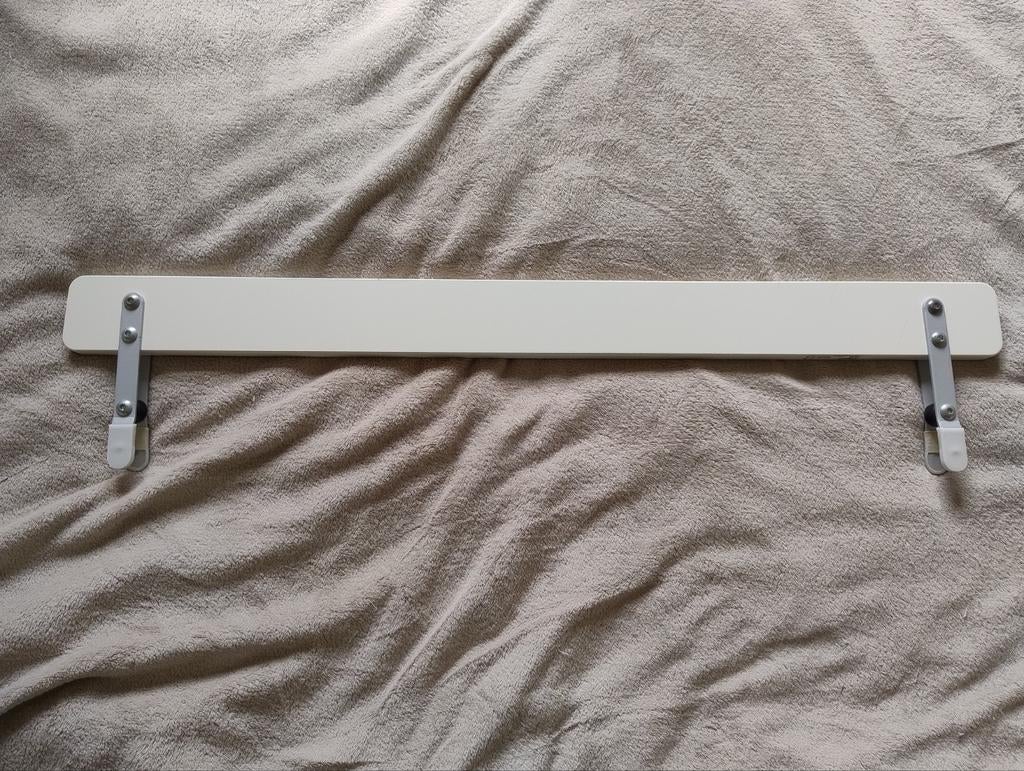 IKEA Nattapa zijsteun/bedplankje wit, Ophalen, Gebruikt