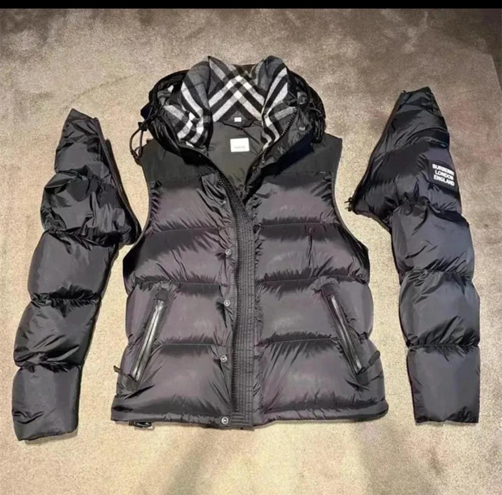 Burberry jas, Kleding | Heren, Bodywarmers, Ophalen of Verzenden, Zo goed als nieuw, Zwart