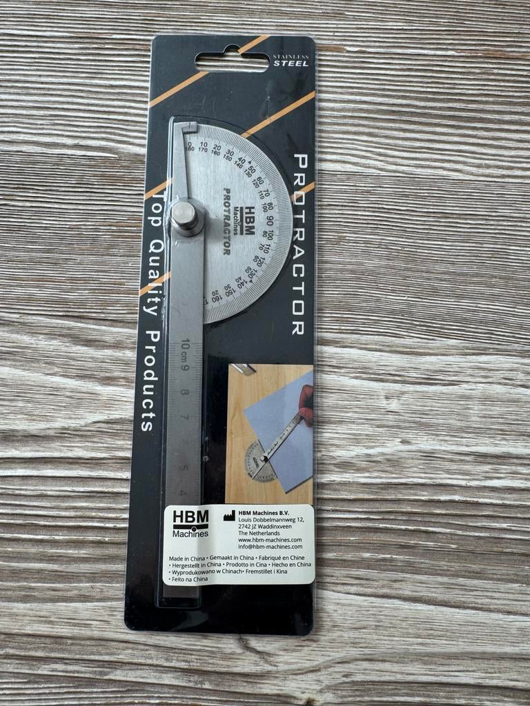 HBM Roestvrijstalen Gradenboog - Nieuw in Verpakking, Ophalen of Verzenden, Nieuw, Overige meters