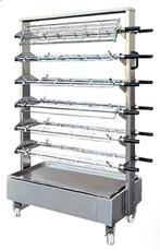 Rijdbare spieswagen RVS voor 12 spiezen., Ophalen, Nieuw