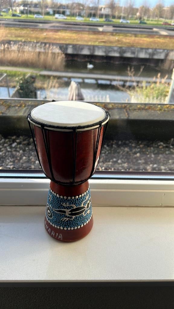 Afrikaanse hand trommel, Muziek en Instrumenten, Percussie, Ophalen, Nieuw, Trommel