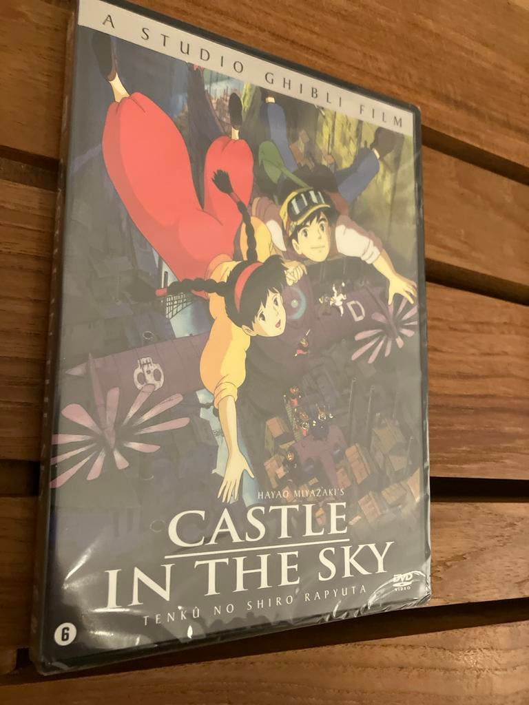 Castle in the Sky (Studio Ghibli) DVD - Nieuw in verpakking, Cd's en Dvd's, Dvd's | Tekenfilms en Animatie, Tekenfilm, Anime (Japans)