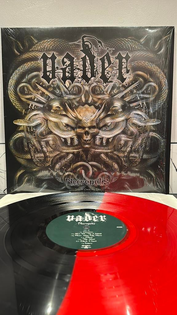 Lp vinyl Vader Necropolis half red half black vinyl, Ophalen of Verzenden, Nieuw in verpakking