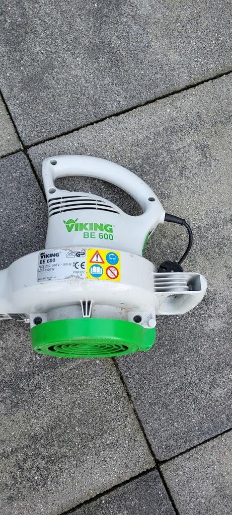 Viking BE 600 Bladblazer - Elektrisch en Handgedragen, Ophalen, Viking, Gebruikt, Handgedragen