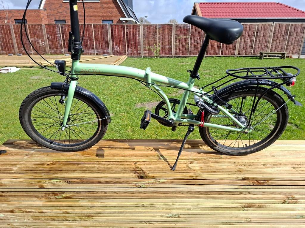 Vouwfiets Pacto Eleven 20 inch, Fietsen en Brommers, 20 inch of meer, Versnellingen, Zo goed als nieuw, Totaal opvouwbaar
