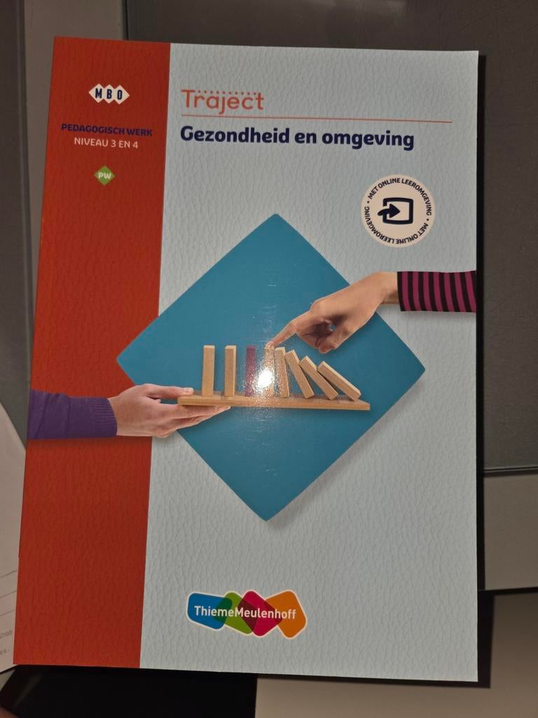 Schoolboek MBO Traject Pedagogisch Werk Niveau 3 en 4, Ophalen of Verzenden, MBO, Gamma, Nieuw