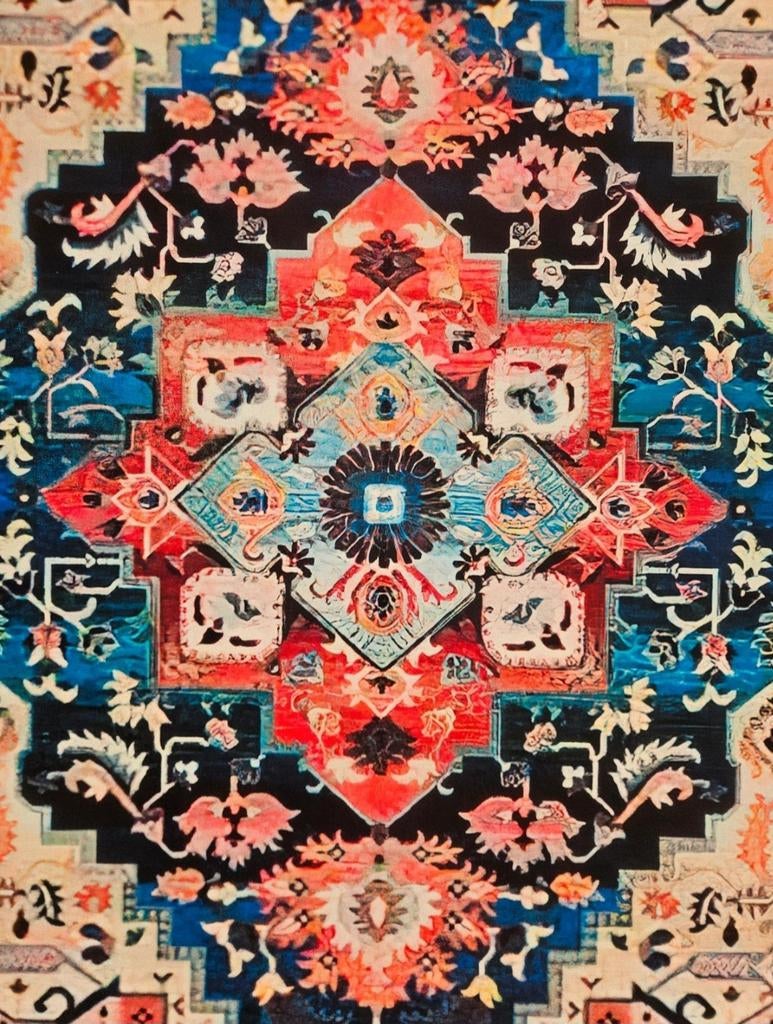 Nieuw oosters vloerkleed medallion Heriz 162x230cm, Crème, 150 tot 200 cm, Onbekend, 200 cm of meer