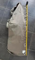 4x IKEA Merete Gordijn - Groen,kaki met Ringen (145x300 cm), Huis en Inrichting, Stoffering | Gordijnen en Lamellen, Ophalen, Gebruikt