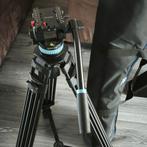 Sirui SH-25 Videostatief met vloeistofkop, Ophalen of Verzenden, Gebruikt, Driepoot