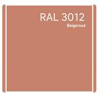 RAL 3012 Beigerood muurverf extra mat 10 liter, Ophalen, Overige kleuren, Nieuw, Verf