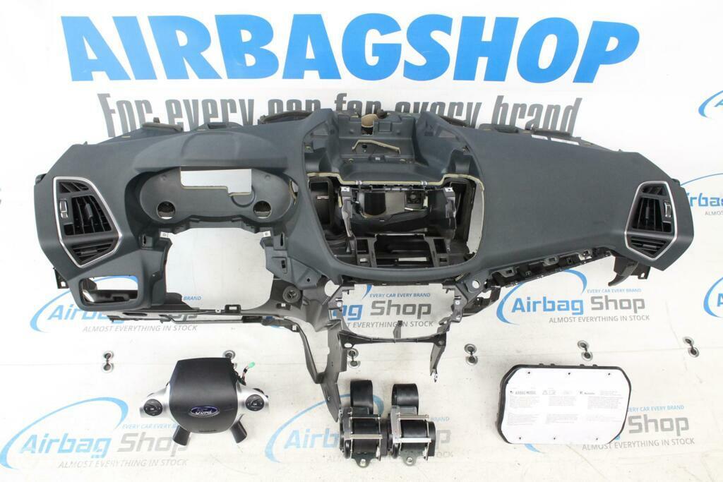 Airbag set - Dashboard donkergrijs Ford C-max (2010-2019), Auto-onderdelen, Dashboard en Schakelaars, Gebruikt, Ophalen of Verzenden
