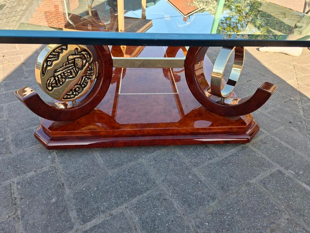 Vintage salontafel "Turri Carugo, made in Italy", Huis en Inrichting, Ophalen, Gebruikt, Rechthoekig