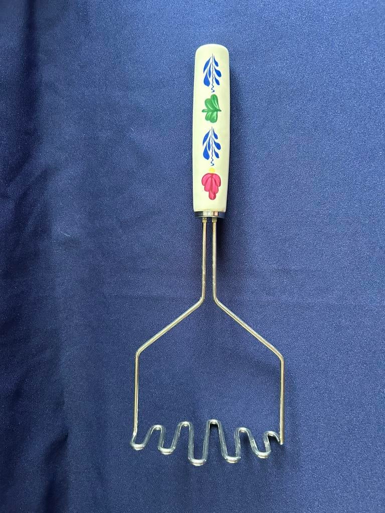 Boerenbont stamppot/puree stamper, Overige typen, Ophalen of Verzenden, Zo goed als nieuw, Aardewerk