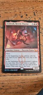 Urabrask, Heretic Praetor (foil, promo), Hobby en Vrije tijd, Verzamelkaartspellen | Magic the Gathering, Ophalen of Verzenden