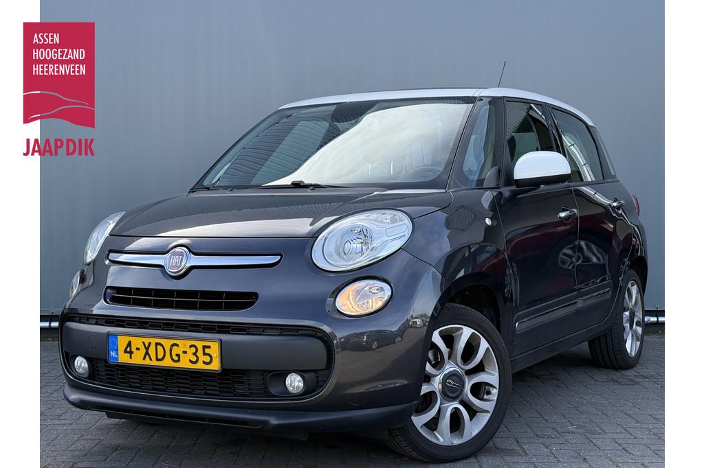 Fiat 500L BJR 2014 0.9 105 PK TwinAir Lounge TWO TONE | PANO, Auto's, Fiat, Stof, Gebruikt, Euro 6, Start-stop-systeem