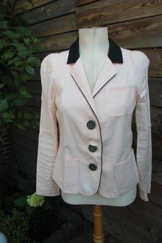 Jasje licht roze ML Collections mt 38 Vaste prijs, Kleding | Dames, Jasjes, Kostuums en Pakken, Zo goed als nieuw, Jasje, Maat 38/40 (M)