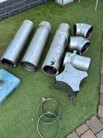 Dubbelwandige kachel pijp 200mm, Ophalen, Gebruikt