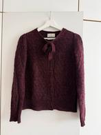 Essentiel Antwerp vest trui M blauw bordeauxrood, Ophalen of Verzenden, Zo goed als nieuw, Maat 38/40 (M), Paars