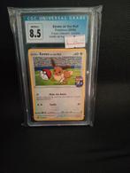 Pokémon Eevee on the Ball CGC 8.5 Futsal Collection, Ophalen of Verzenden, Zo goed als nieuw, Losse kaart