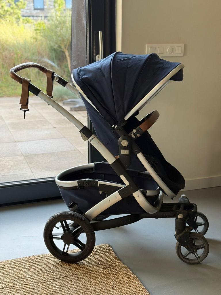 Complete Joolz kinderwagen met reiswieg, luiertas en parasol, Ophalen of Verzenden, Gebruikt, Combiwagen, Verstelbare duwstang