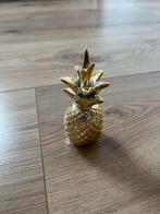 Gouden Ananas Beeldje, Ophalen of Verzenden, Nieuw, Kunststof, Overige typen