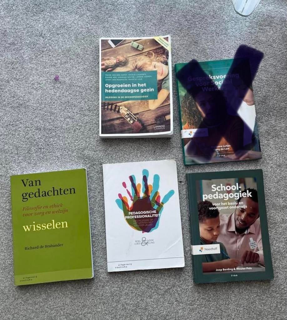 Studieboeken Pedagogiek, Filosofie, Pabo, Sociaal Werk, Boeken, Ophalen of Verzenden, Gamma, Zo goed als nieuw, HBO