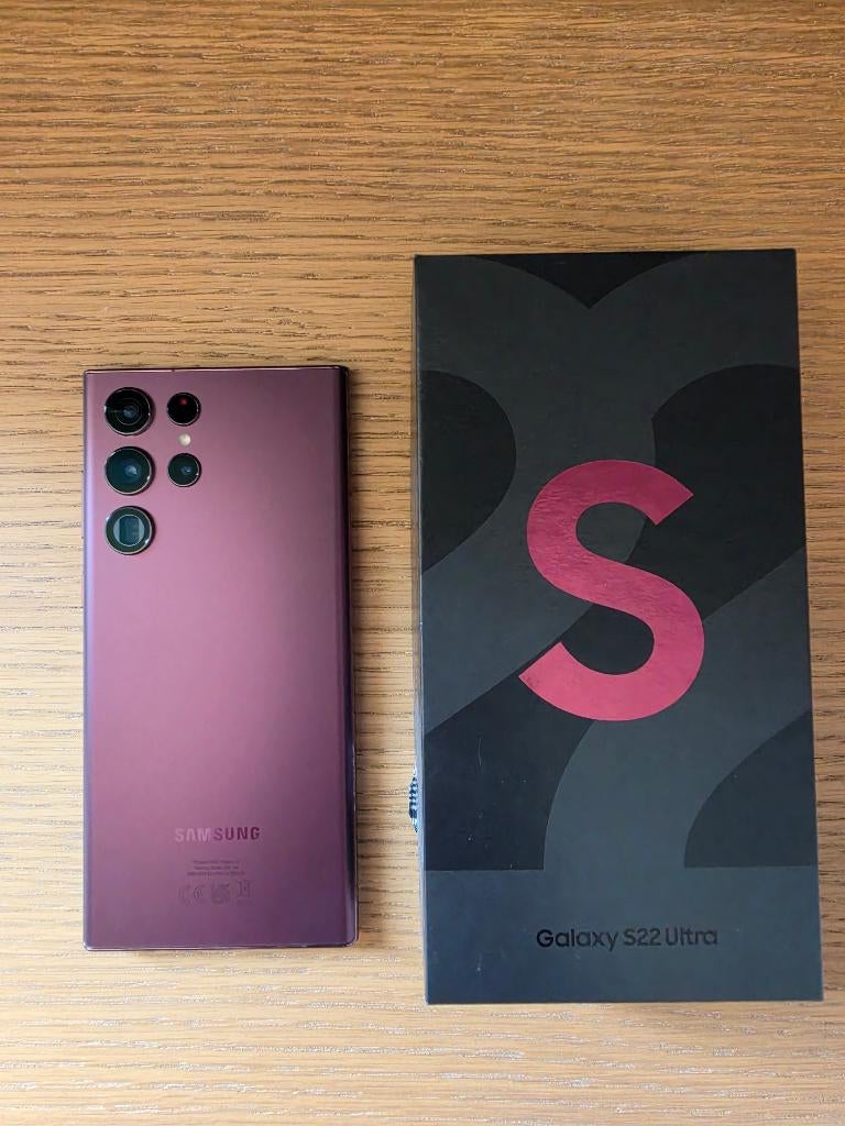 Samsung S22 Ultra (256GB), Ophalen, Touchscreen, Zo goed als nieuw, Zonder simlock