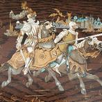 Antiek Frans papier maché postbakje, Ophalen of Verzenden