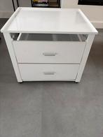 Wasmachine verhoger met lades - Wit, Ophalen, Gebruikt, 85 tot 90 cm, 1200 tot 1600 toeren