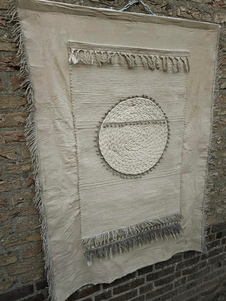 Groot landelijk wandkleed, Huis en Inrichting, Woonaccessoires | Wanddecoraties, Ophalen of Verzenden