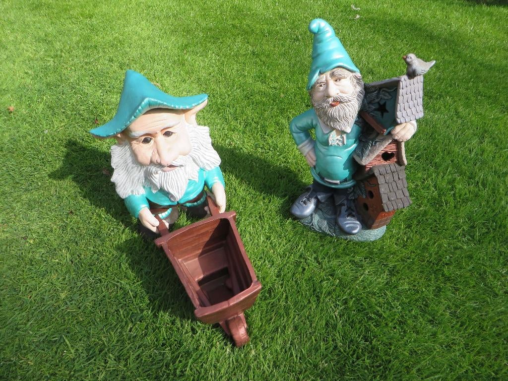 Tuin Kabouters van Keramiek, Ophalen, Zo goed als nieuw, Overige materialen, Tuinkabouter