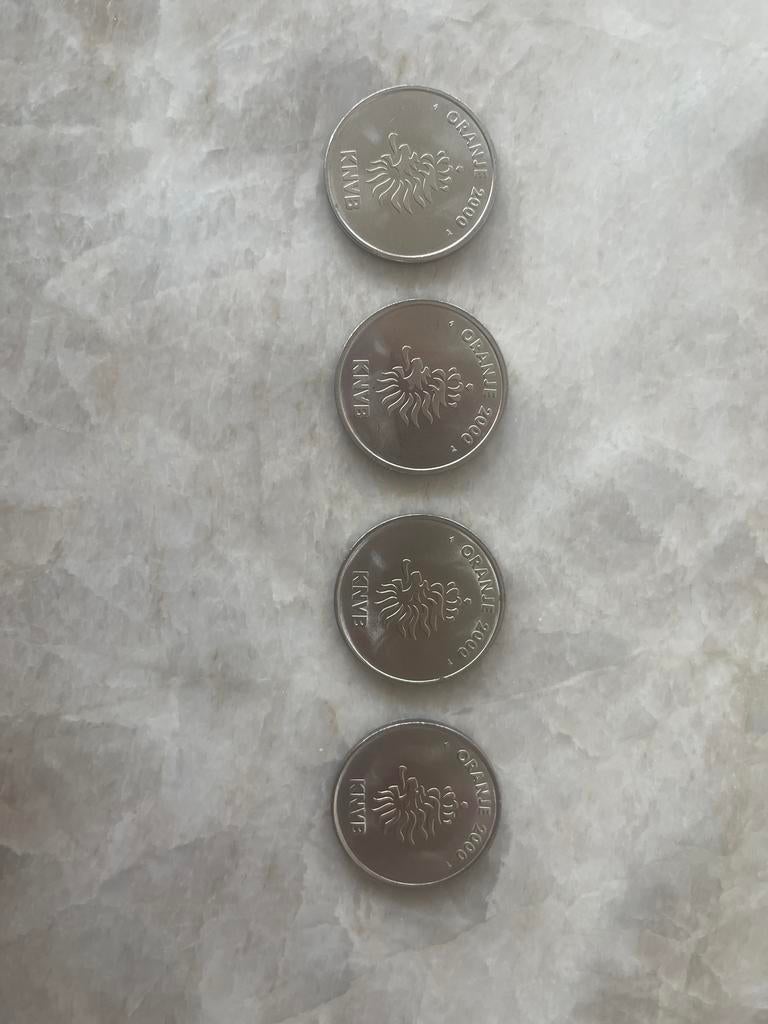 KNVB munten setje, Ophalen of Verzenden, Koningin Beatrix, Overige waardes, Setje