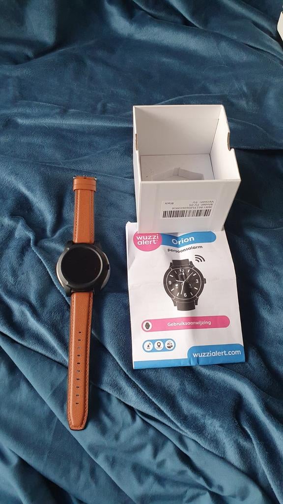Horloge met alarm en gps orion wuzzi, Ophalen of Verzenden, Zwart, Android