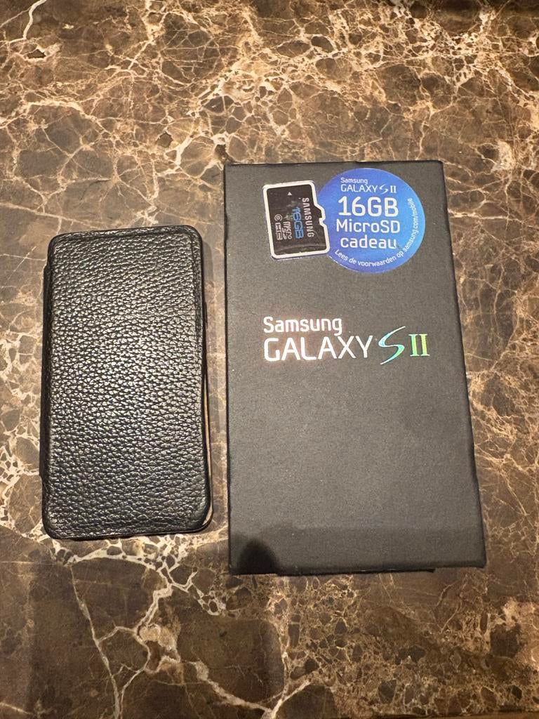 Samsung Galaxy S II telefoon 16GB, Telecommunicatie, Mobiele telefoons | Samsung, Ophalen, Gebruikt, Zwart, Touchscreen