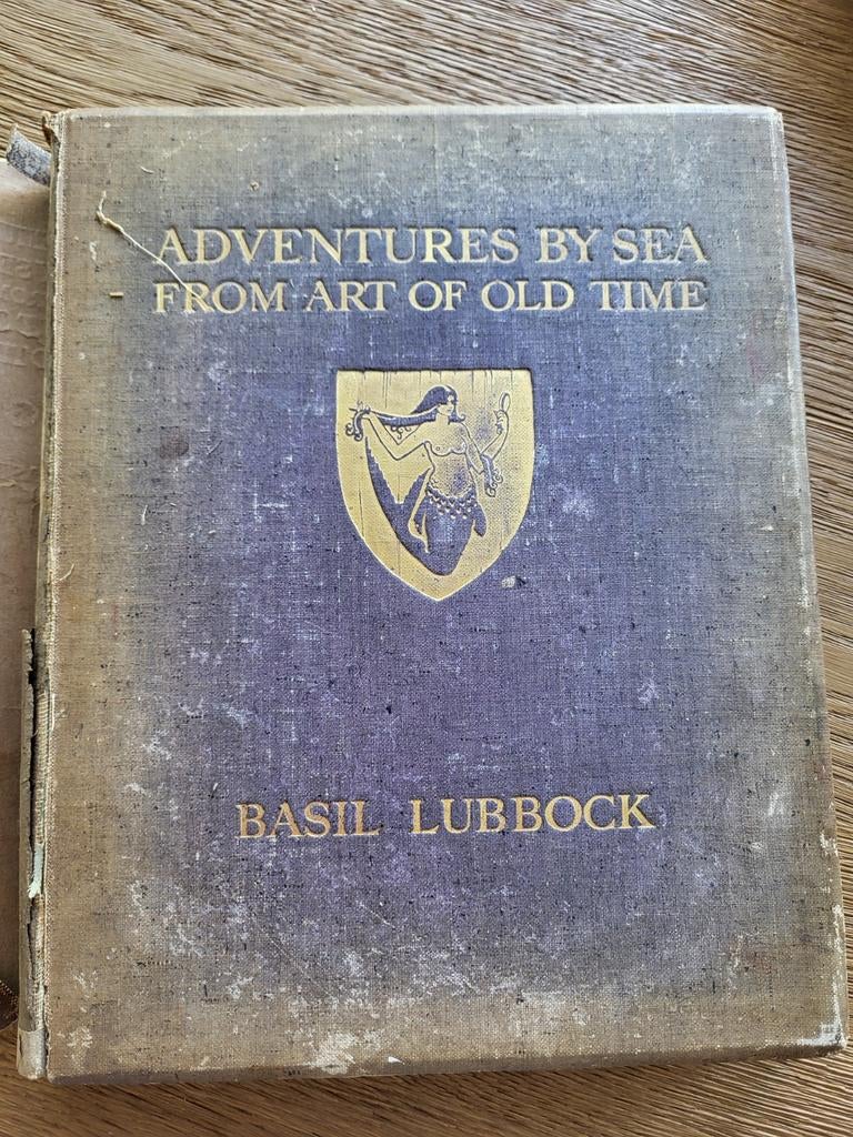 Antiek boek, Adventures by sea, Antiek en Kunst, Ophalen of Verzenden