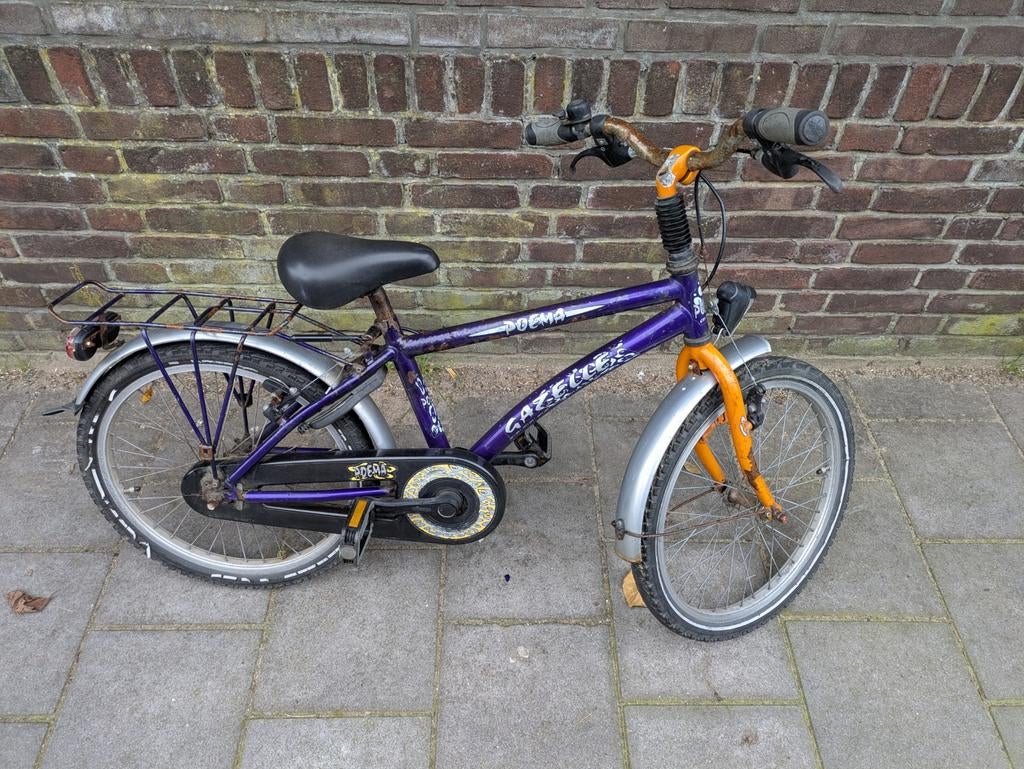 Gazelle Poema jongensfiets 20 inch, Ophalen, Gebruikt, 20 inch of meer, Batavus