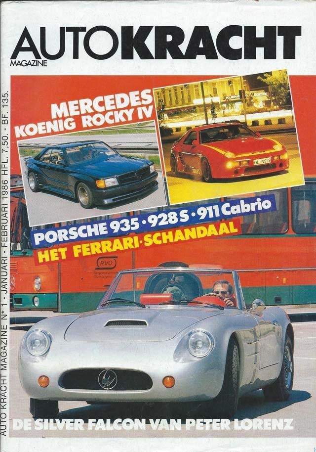 Autokracht 1 1986 : Porsche DP Motorsport - Mercedes 500SEC, Ophalen of Verzenden, Gelezen, Algemeen
