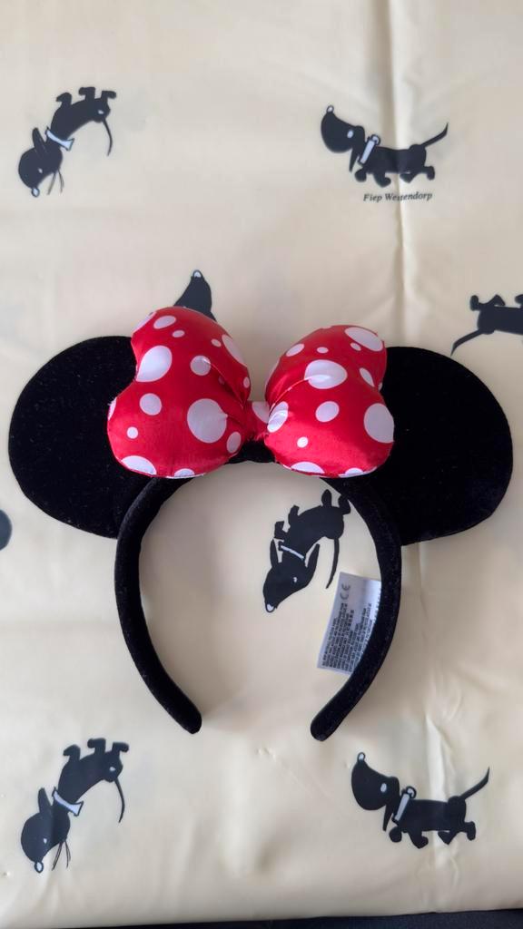 Disney Minnie Mouse Oortjes - Disneyland Paris, Verzamelen, Disney, Zo goed als nieuw, Overige typen, Mickey Mouse, Ophalen of Verzenden