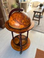 Drank wereldbol - drank globe, Huis en Inrichting, Woonaccessoires | Wereldbollen, Ophalen, Zo goed als nieuw