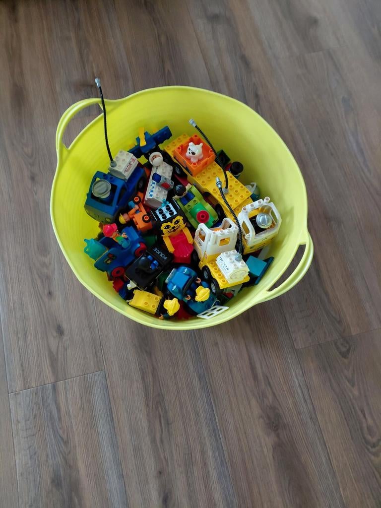 Partij Duplo en Lego blokken en voertuigen, Kinderen en Baby's, Speelgoed | Duplo en Lego, Ophalen of Verzenden