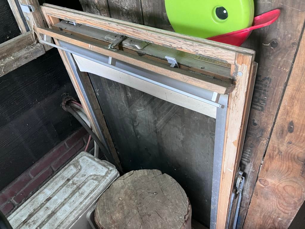 Velux GGL 306 dakraam dubbelglas, Ophalen, Gevelraam of Ruit, Gebruikt, 80 tot 120 cm