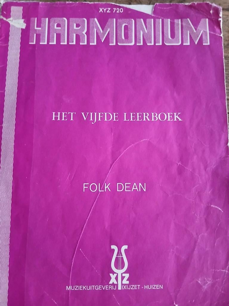 Harmonium het vijfde leerboek Folk Dean, Ophalen of Verzenden, Gebruikt, Les of Cursus, Overige genres