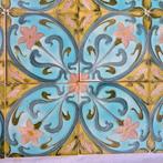Unieke voorraad art nouveau / jugendstil tegels 1880-1930, Ophalen, Minder dan 20 cm, 10 m² of meer, Wandtegels