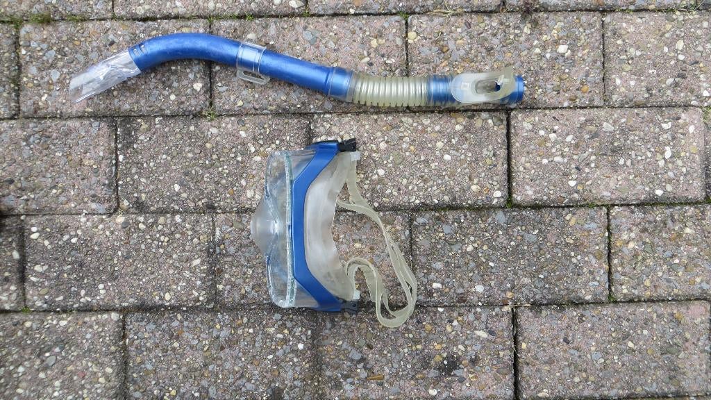 Snorkelset, Watersport en Boten, Snorkelen, Ophalen of Verzenden, Gebruikt, Snorkelset