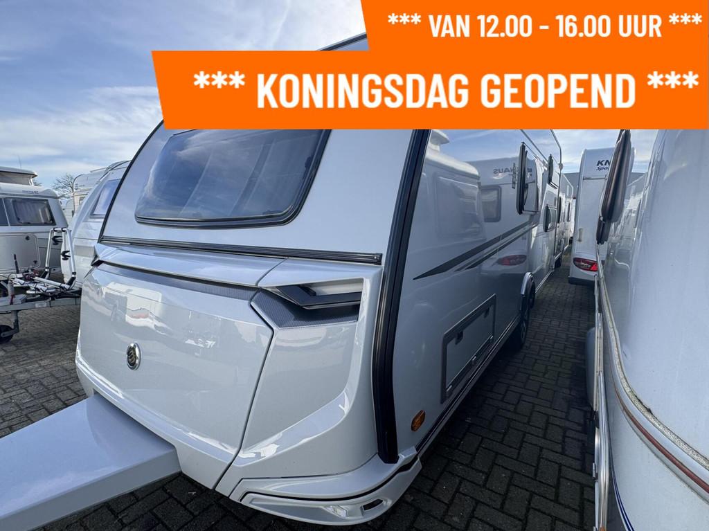 Knaus 580 QS SUDWIND - KONINGSDAG GEOPEND 12-16 UUR, Rondzit, 7 tot 8 meter, Bedrijf, Knaus