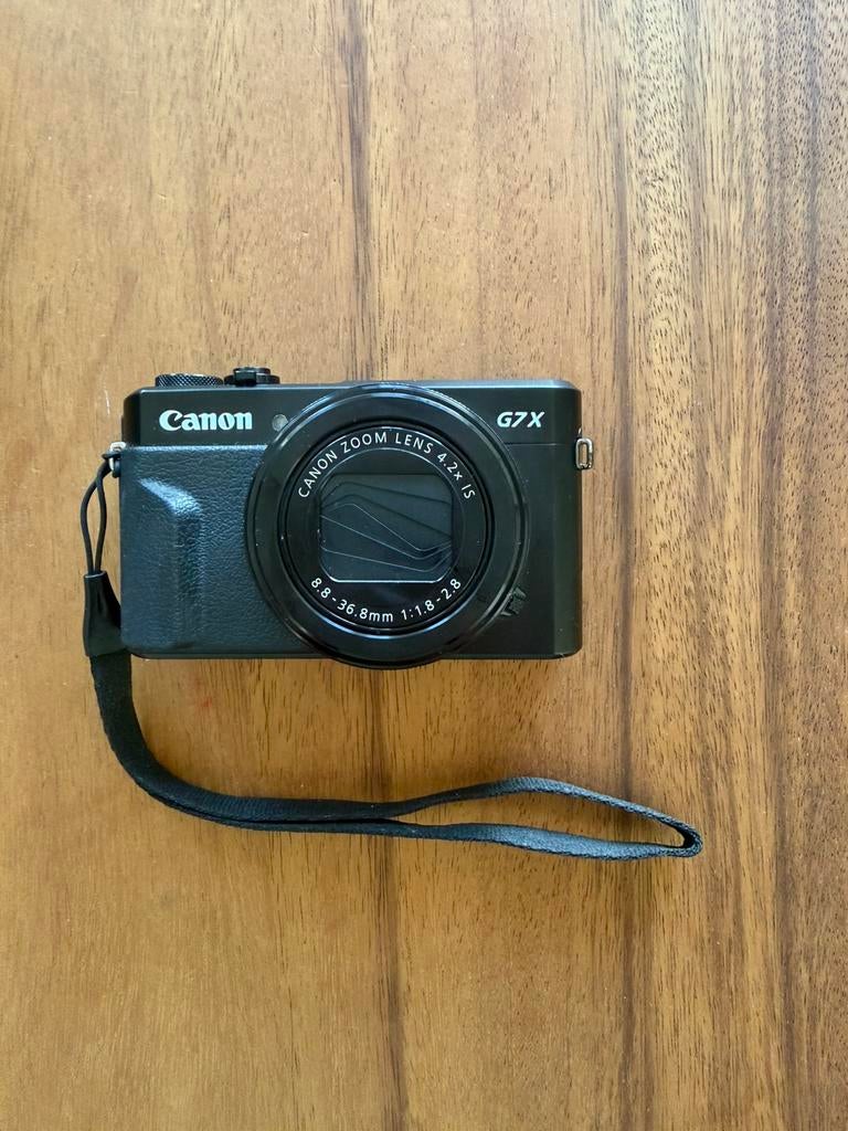 Canon Powershot G7X Mark II, Ophalen, Zo goed als nieuw, Canon, 4 t/m 7 keer